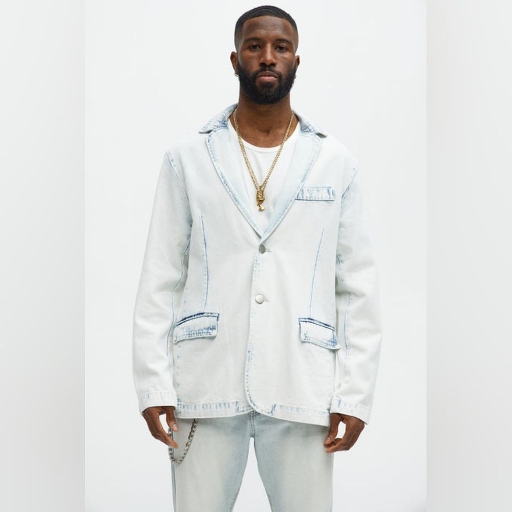 Congreve 🎁 Lightwash Denim Blazer